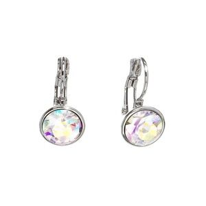 Swarovski Crystal Leverback Everyday Earrings in AB